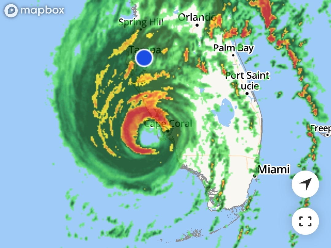 Hurricane Ian Eye