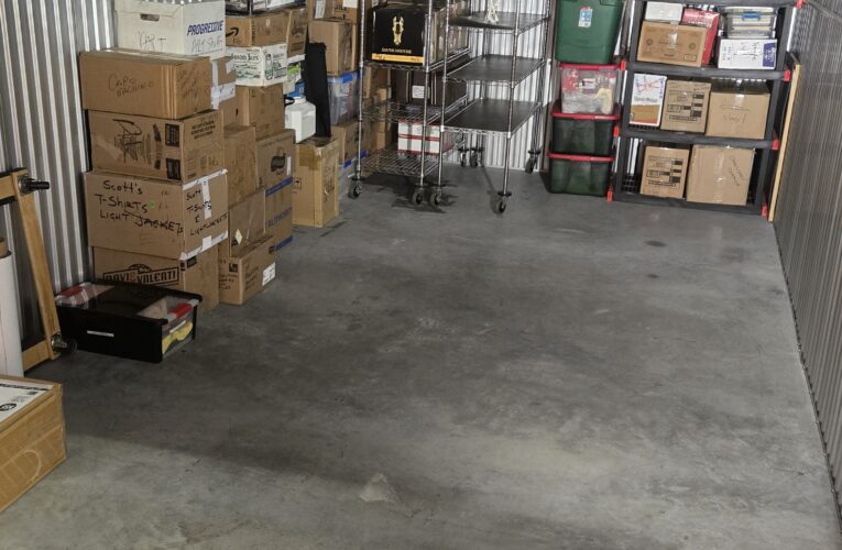 Prep For Cross Country Trip – Storage